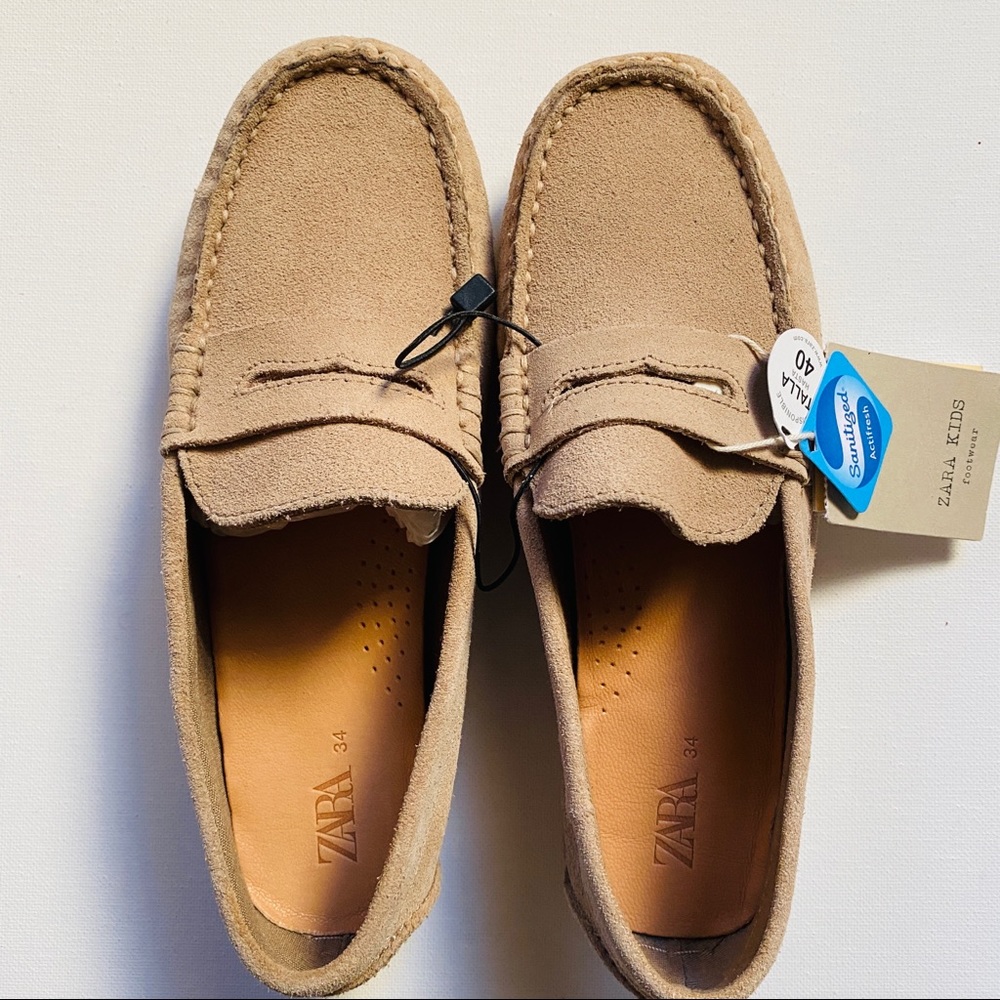 ZARA KIDS LEATHER SHOES